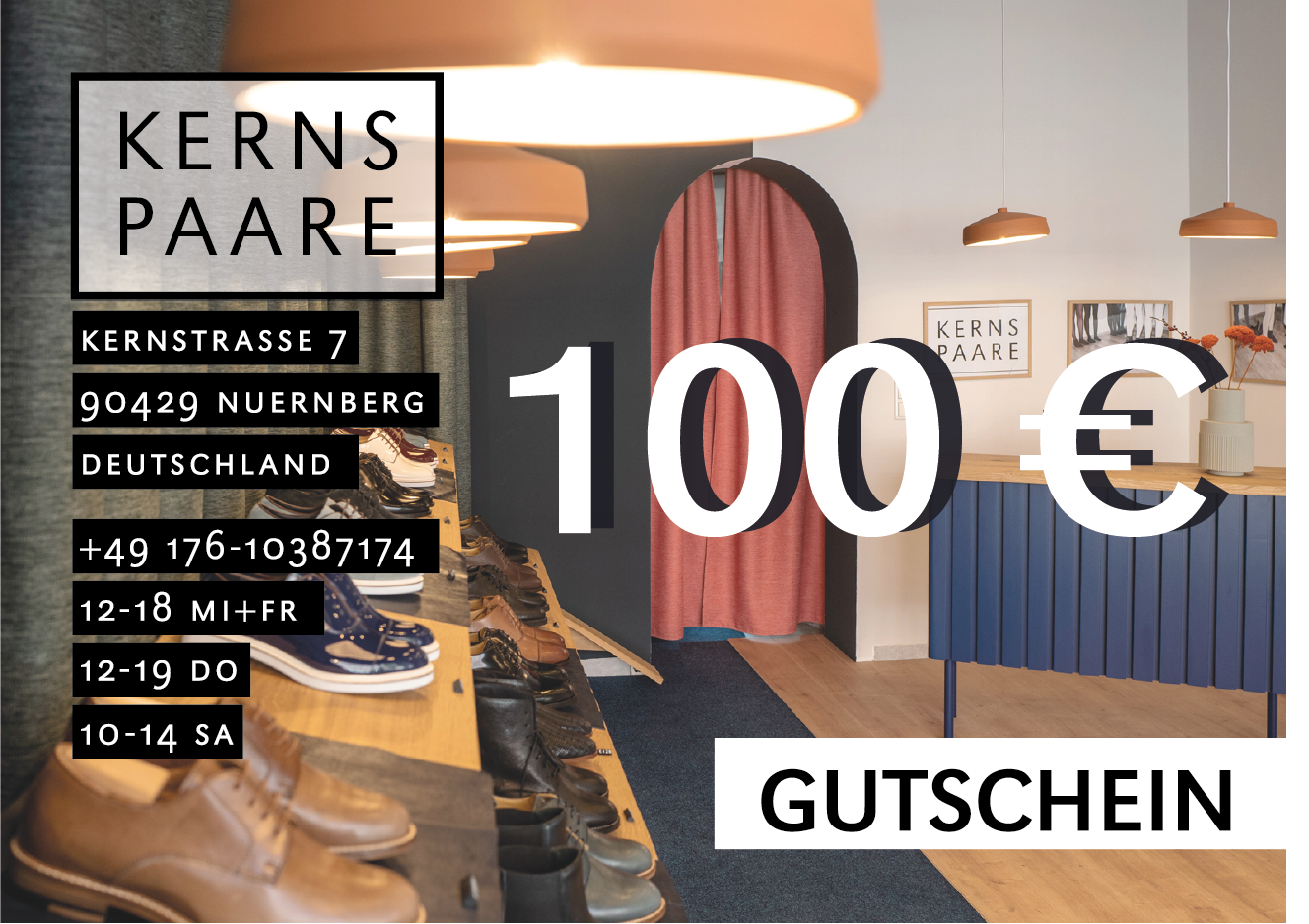 Gutschein KERNSPAARE 100 €