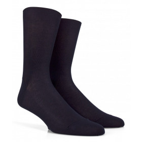 Feinripp Socken für empfindliche Beine - Blau