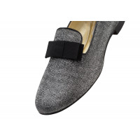 Schwarz silber glitzernder Stoff